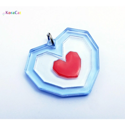 Zelda - Heart Piece Necklace (40mm)