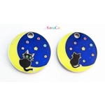 KoraCat Stargaze Pendant Coin Charm