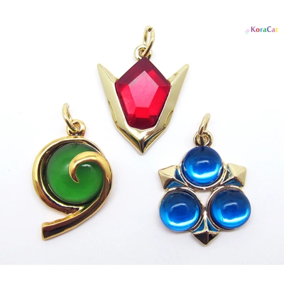 Legend Of Zelda - Spiritual Stones Necklace Set