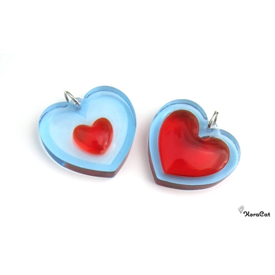 Zelda - Heart Piece Necklace (30mm)