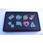 Pokemon - Gym Badges & Display Case