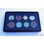 Pokemon - Gym Badges & Display Case