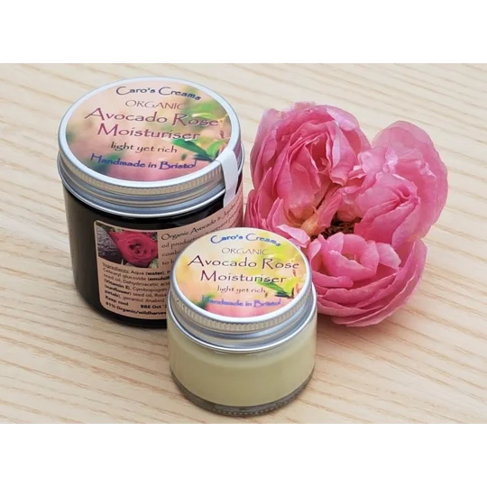 Avocado Rose Organic Moisturiser
