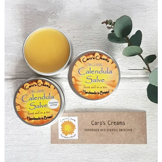 Lavender, Calendula, Comfrey Salves