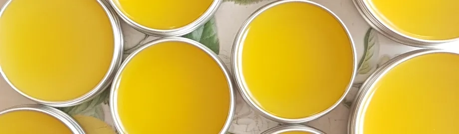 Calendula salve, sunshine in a tin! 