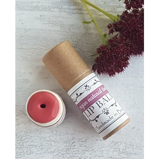 Lightly Tinted Vegan Lip Balm