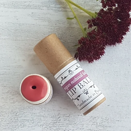 Lightly Tinted Vegan Lip Balm