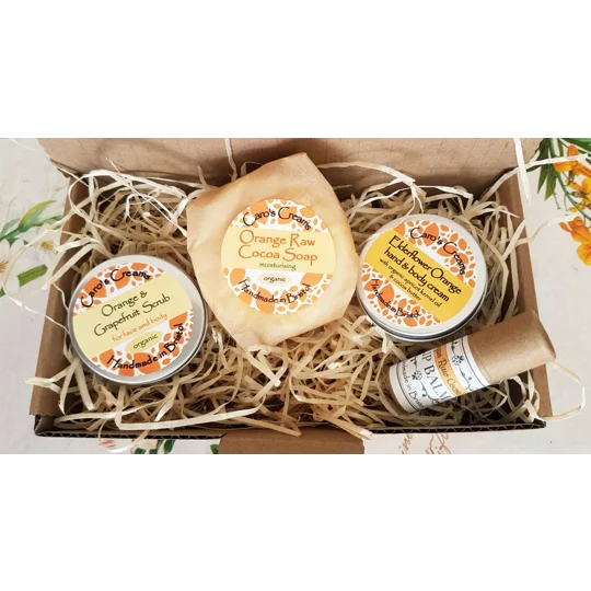 Large Orange Gift Set