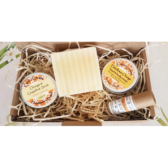 Large Orange Gift Set