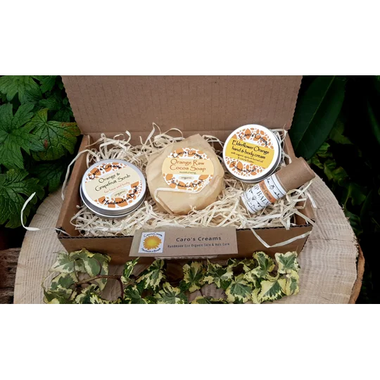 Large Orange Gift Set