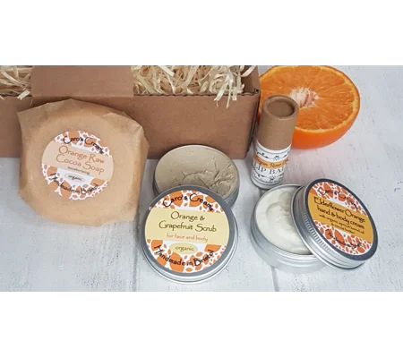 Large Orange Gift Set