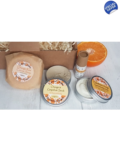 Large Orange Gift Set