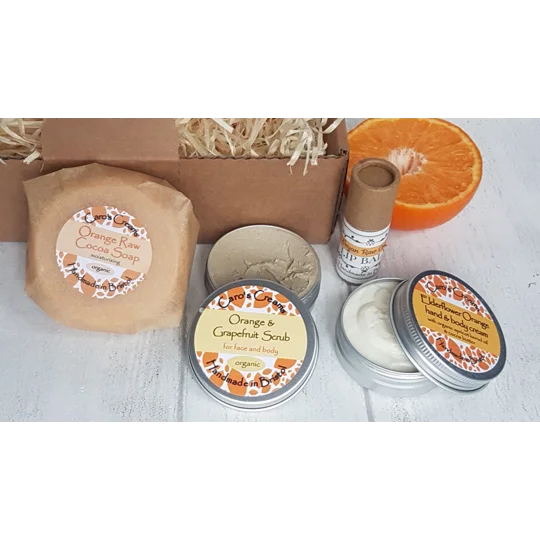 Large Orange Gift Set