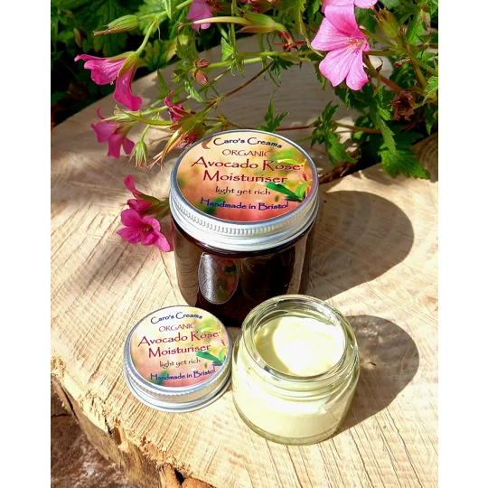 Avocado Rose Organic Moisturiser