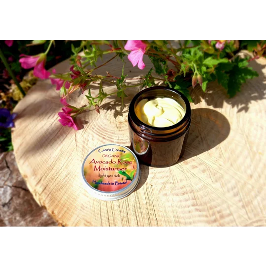 Avocado Rose Organic Moisturiser