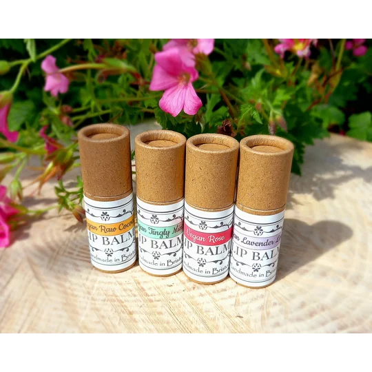 Vegan Organic Lip Balms