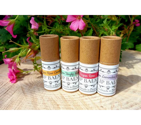 Vegan Organic Lip Balms
