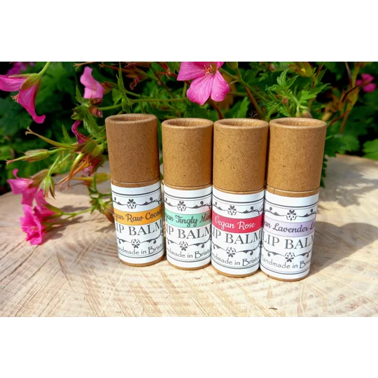 Vegan Organic Lip Balms