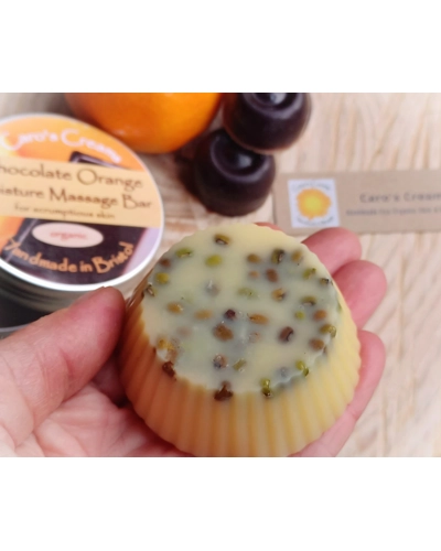 Choc Orange Moisture Massage Bar
