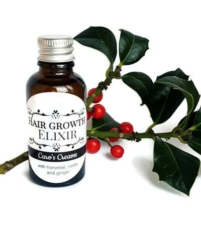 Herbal Hair Elixir with Horsetail, Nettle & Coffee