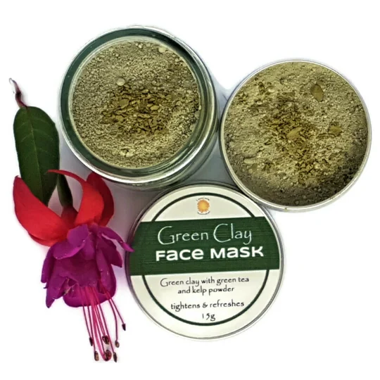 Natural Clay Face Mask Powders