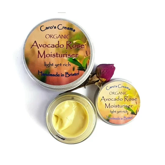 Avocado Rose Organic Moisturiser