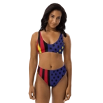 Jamerican high-waisted bikini