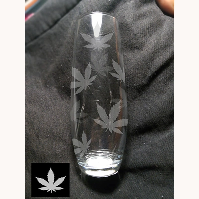 Cannabis Sipping Glass