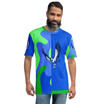 Custom Seattle Hawks Men's T-shirt