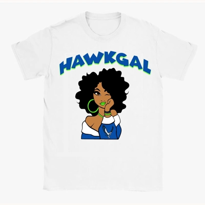 Seattle "HawkGal" T Shirt