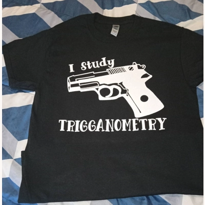 I Study "Trigganometry" Unisex T-shirt