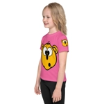 Big Tan Bear Kids crew neck t-shirt