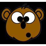 Big Brown Bear Kids crew neck t-shirt