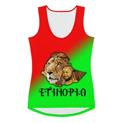 Ethiopia Sublimation Cut & Sew Tank Top