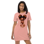 Afro Puff Beauty Organic cotton t-shirt dress