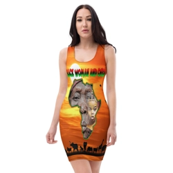 Black Woman n Child Sublimation Cut & Sew Dress