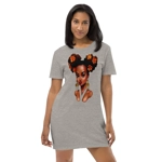 Afro Puff Beauty Organic cotton t-shirt dress