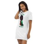 Cant Hide her Beauty Organic cotton t-shirt dress