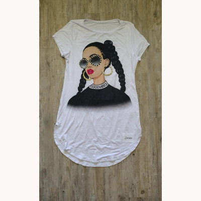 Good vibes Ripped Back Dress