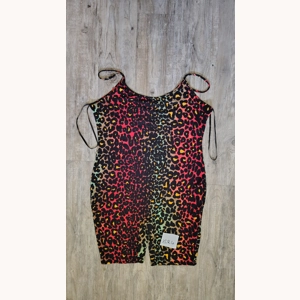 Spotted Drama Leopard Romper