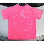 "The Language of Hope" — Cancer Awareness Shirts FREE SHIPPING!!! (all shirts custom made)