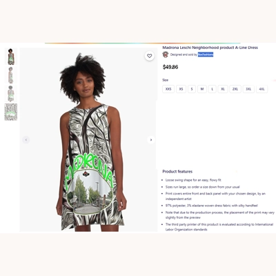 Madrona A-Line Dress