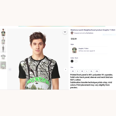 Madrona Graphic T-Shirt