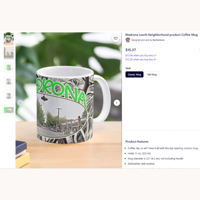 Madrona Coffee Mug
