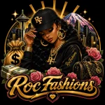 RocFashions Pink Rose Money bag Dress