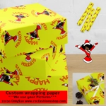 X Mas / Gift Custom Wrapping Paper 72"x30"