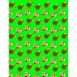 X Mas / Gift Custom Wrapping Paper 72"x30"