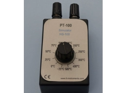 RTD simulator / calibrator & tester in °C or °F PT100 (HS100) or PT1000 (HS1000)