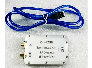 RF Spectrum Analyzer & Signal Generator 35-4400MHz