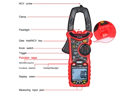 Habotest HT206D AC/DC Digital Clamp Meter for Measuring Voltage Current Multimeter Professional